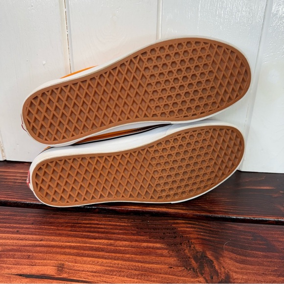 Vans Old Skool Orange Canvas & Suede Sneakers Men’s 10 - Picture 9 of 9